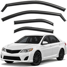 Sun Rain Visors Wind Rain Guards for 2012-2014 Toyota Camry