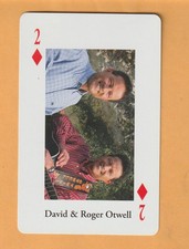 David Roger Otwell 2017 Lawrence Welk Playing Card #2D Tulia Texas