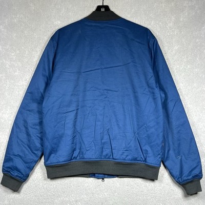 Lacoste Live Bomber Jacket Men's Large 52 Navy Full Zip Long