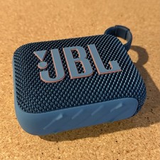 JBL Go 4 Portable Bluetooth Speaker (Blue)