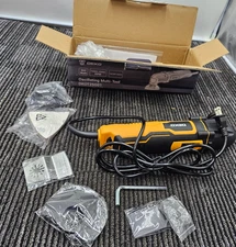 DEKO DKOT25G01 Oscillating Multi Tool Black Yellow 120V 60Hz 2.5A 300W 6 Speed