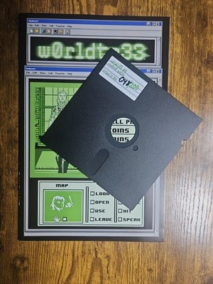 W0rldtr33 6 Matthew Waite Excl. 8-Bit  LTD 48/200 sigend & remarked W/COA NM