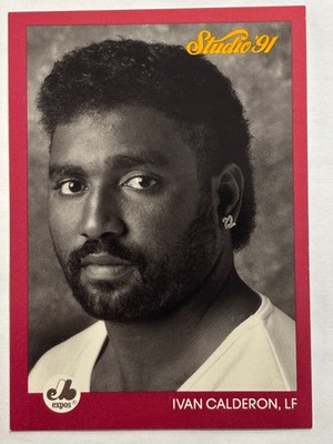 1991 Studio #194 Ivan Calderon Montreal Expos