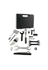 Evo TK-22 Bike Tool Box -- Complete Set of Tools Included -- Black