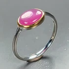 Fashion jewelry ring Ruby Ring 925 Sterling Silver Size 7 /R471892