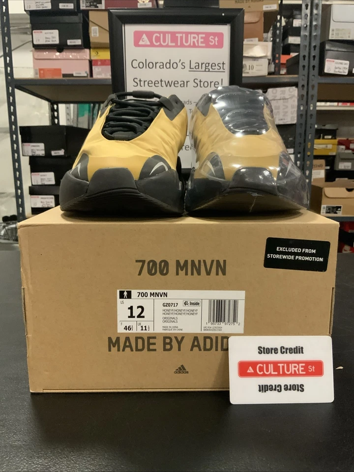 Talla 12 - Adidas Yeezy Boost 700 MNVN Honey Flux Foto 3 de 4