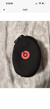 Beats by Dr. Dre Black Replacement Headphones Case Soft Zip Pouch
