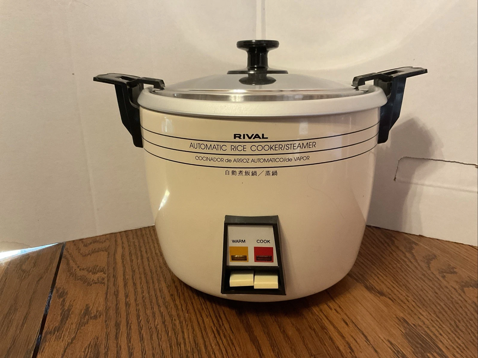 RIVAL Automatic 5-Cup Rice Cooker Steamer 4356 VINTAGE Electric TESTED