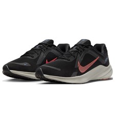 Nike Quest 5 'Black Bright Crimson' Men  s Running Shoes DD0204-005