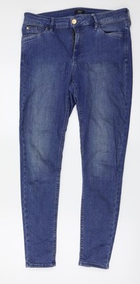 F&F Damen Skinny Jeans blau Größe 32 in L27 in