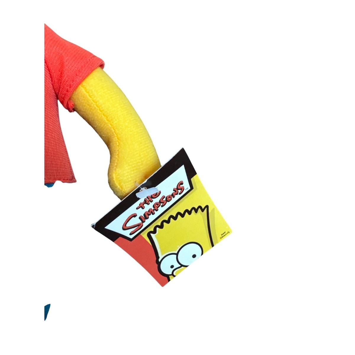Vintage 2005 The Simpsons Bart Simpson Plush Nanco 20th Century
