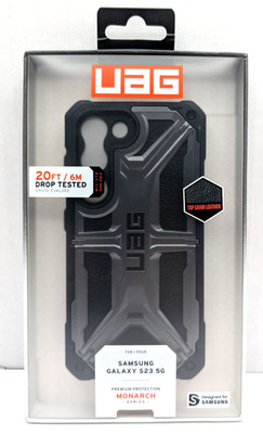UAG Samsung Galaxy S23 Case 6.1'' Monarch Silver - Rugged Heavy