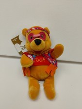 Disney Bean Bag Plush - FLOWER POWER POOH Winnie the Pooh  8 inch - Mint
