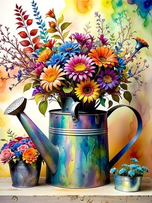 Flowers Diamond Art Kits for Adults - Sunflowers Diamond Painting Kits for Adult