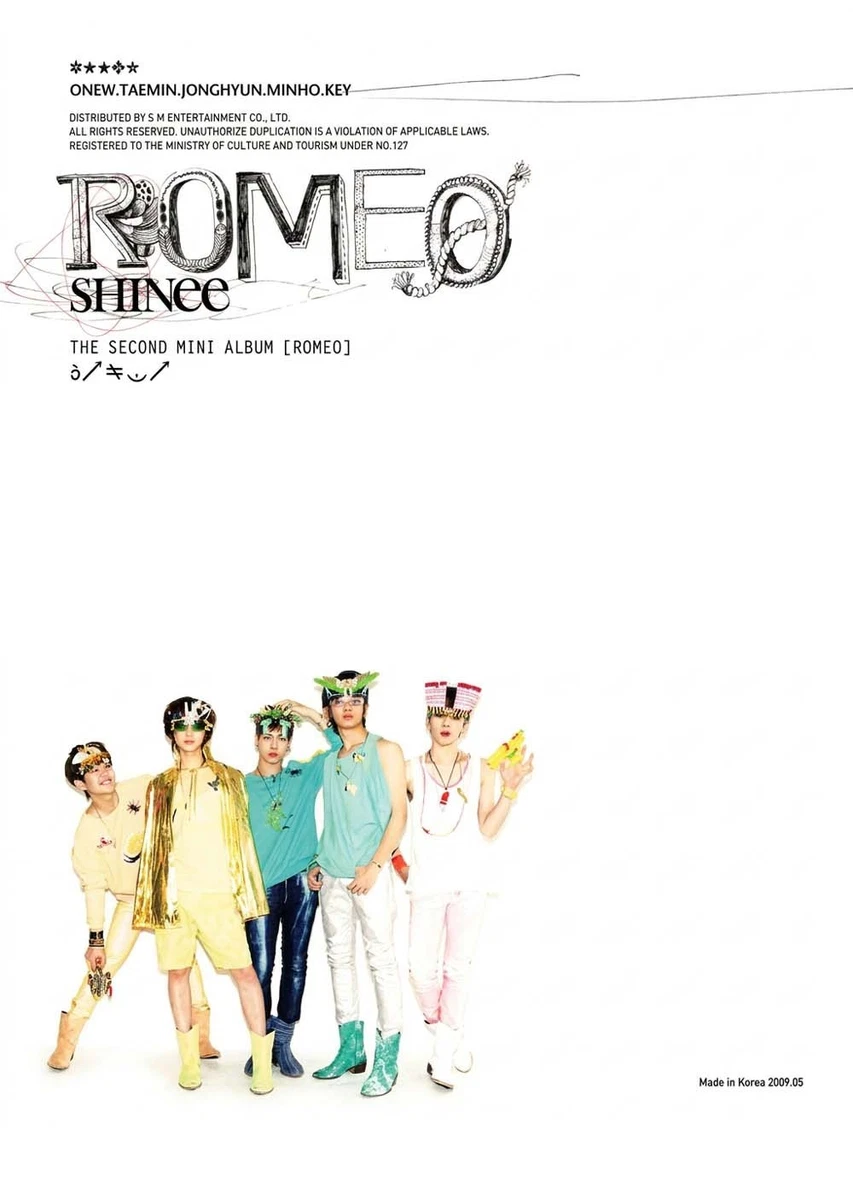 SHINee「ROMEO」韓国版 オニュ onew シャイニー shinee romeo products for sale | eBay