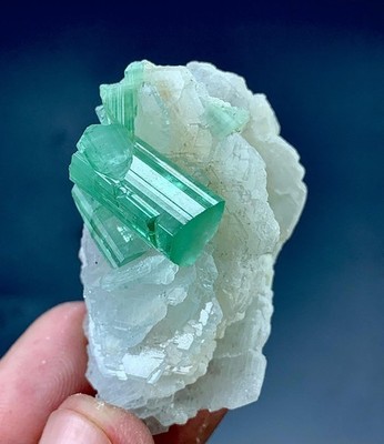 155Cts Top Quality  Tourmaline Crystals Bunch With Specimen From Afghanistan. 