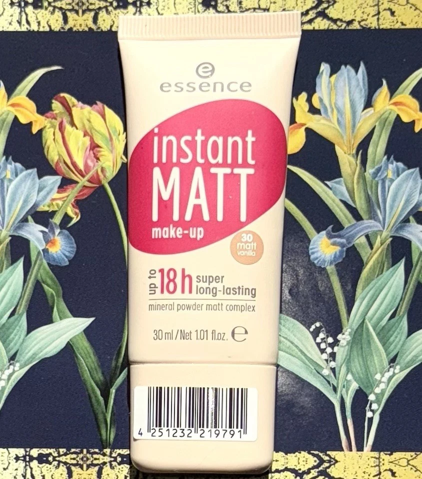 Essence Instant Matt Makeup Up To 18h Super Long-lasting 30 Matt Vanilla 30ml. - Bild 3 von 3