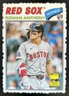 2026 Topps Heritage Roman Anthony RC Deckle Edge Rookie #86 Red Sox
