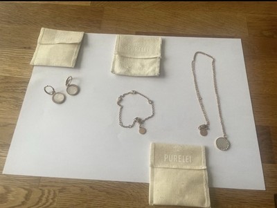 PURELEI Roségold Schmuck Set   ungetragen