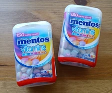 2x Packs Mentos Vitamins Cool Fruity Mix Hard Mints 300 Total Pieces 06/2026