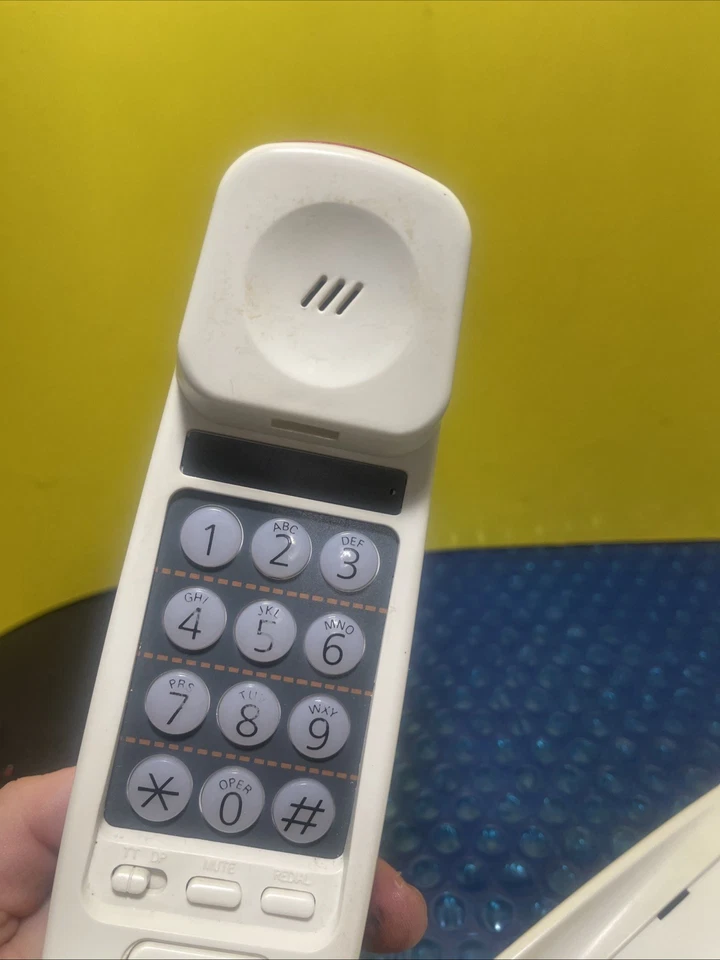 Teléfono residencial Michael Jordan Chicago Bulls RARO 1994 NBA Telko piezas no funcionan Foto 3 de 4