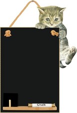 Chalkboards UK Small Memo Board/Chalkboard/Blackboard/Kitchen Chalk Board with 