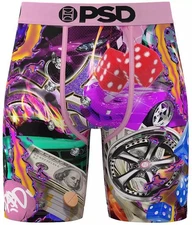 PSD Underwear Men's Tuner Drip Boxer Briefs SZ Medium 32-34
