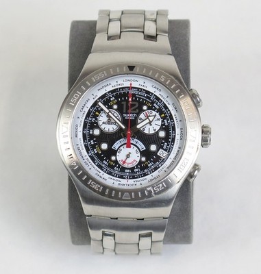 Swatch Irony The Chrono Get Fly Back Armbanduhr - Modell YOS414G
