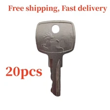 (20) Ignition Key For John Deere Multiquip Equipment AR51481, AT195302, AT145929