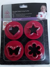 Little Venice Cake Company Mich Turner double sided icing cutters new / unopened