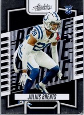 2023 Panini Absolute #169 Julius Brents Retail
