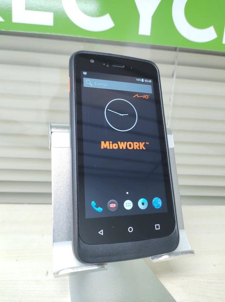 MioWORK A545 2GB RAM Android Scanner - BROKEN CASIN CLIP *USED-TESTED & WORKING* - Image 2 of 4