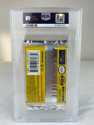 PSA 10 Gem Mint Pokemon 1st Edition Jungle Wigglytuff Booster Pack