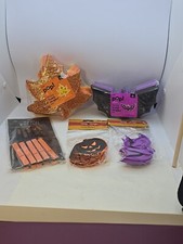 Lot Of Halloween Fall Decorations. Foam Shapes Clothespins. Teachers Classroom
