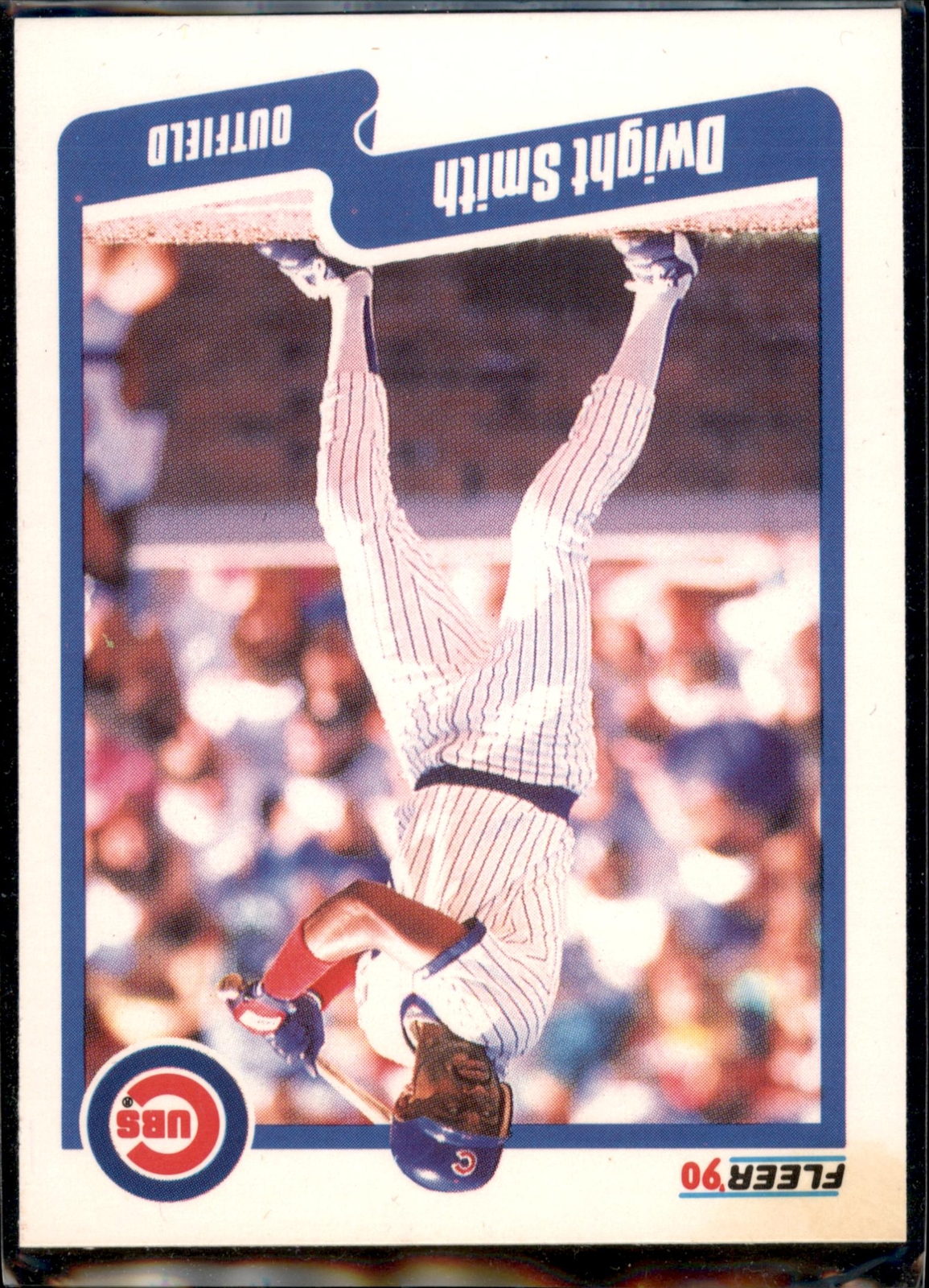 Dwight Smith #42a 1990 Fleer