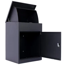 Package Delivery Boxes for Outside, Mailbox for Parcel Wall Mounted Lockable