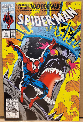 Spider-Man 30 Mad Dog Ward Ann Nocenti Chris Marrinan 1993 Marvel Comics
