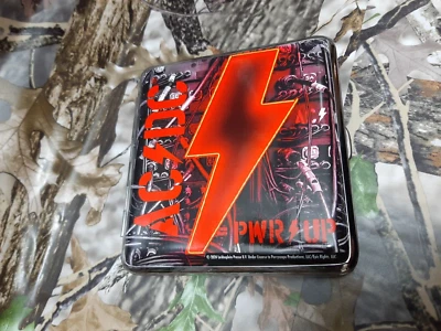 Champ Cigarette Case " AC/Dc " - Metal / PU Leather - 20er - New - 606514/A - Image 1 of 3