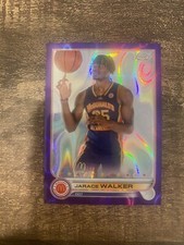 2022-23 Topps McDonald's Chrome JARACE WALKER Purple Refractor RC Rookie /299