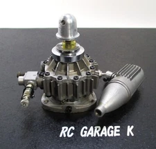 O.S. Rotary Engine 49-PI Early Type 1, overhauled by manufacturer, used f/s