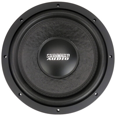 Sundown Audio SML12D4 12'' 500W RMS Dual 2-Ohm Voice Coil Shallow Mount Subwoofer