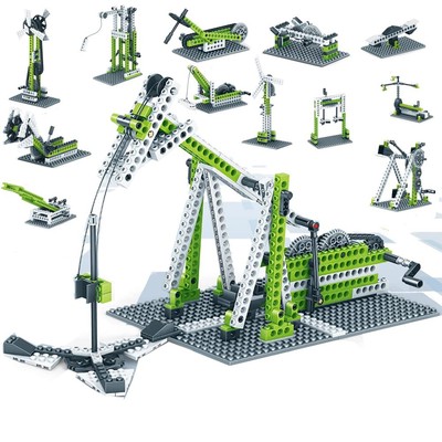 STEM Mechanics Gears Construction Kit 13 Models in 1, Motion Essential Set, F...