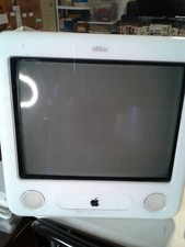 2003 APPLE EMAC COMPUTER/MONITOR/ALL IN 1. TURNS ON/OFF FAN  SPEAKERS WORK.