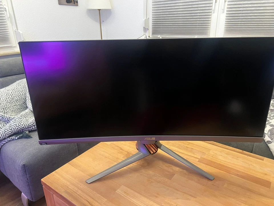 Asus ROG SWIFT PG348Q 86 7cm (34 Zoll) Curved Gaming Monitor UWQHD DisplayPort - Bild 2 von 4