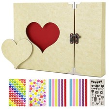 Scrapbook fashion handmade DIY family photo album couple memory book black page