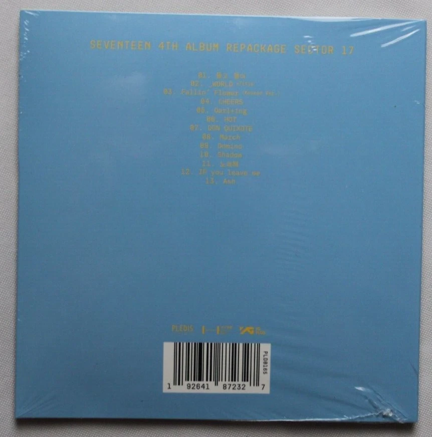 SEVENTEEN 4th ALBUM REPACKAGE SECTOR 17 [NEW CD] Foto 2 de 4