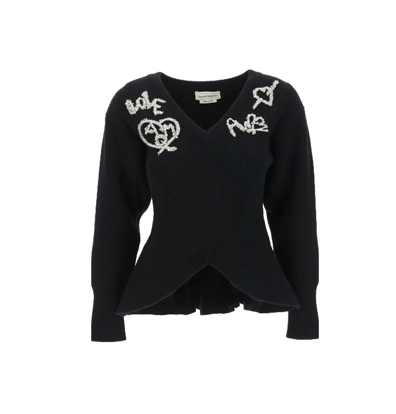 Suéteres para mujer lana Alexander McQueen