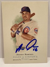 2006 Topps Allen & Ginter #230 Aramis Ramirez Signed Autographed Card