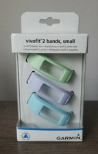 Garmin Vivofit 2 NIB 3 Replacement Bands Pastel Colors Small
