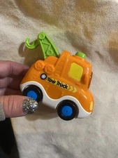 V-tech Go Go Smart Wheels Tomy the Talking Tow Truck w/ Lights & Sounds - Tested